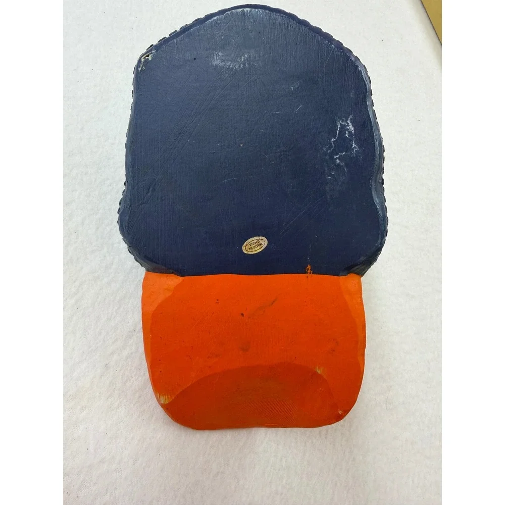 Auburn Tigers Resin Baseball Cap Wall Mount Storage Caddy Orange Blue NCAA AU